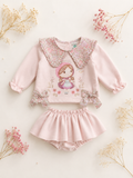 Conjunto Caperucita Rosa